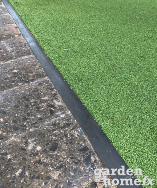artificial grass rubber edgeing ramp