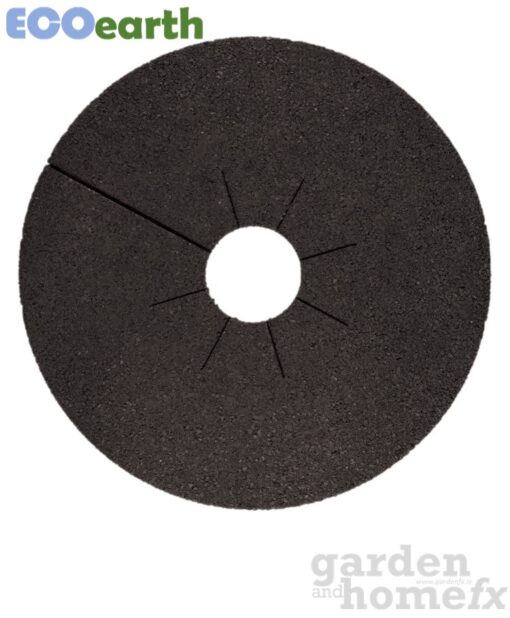 Brown Recycled Rubber Tree Ring, made in Ireland, stocked in Dublin