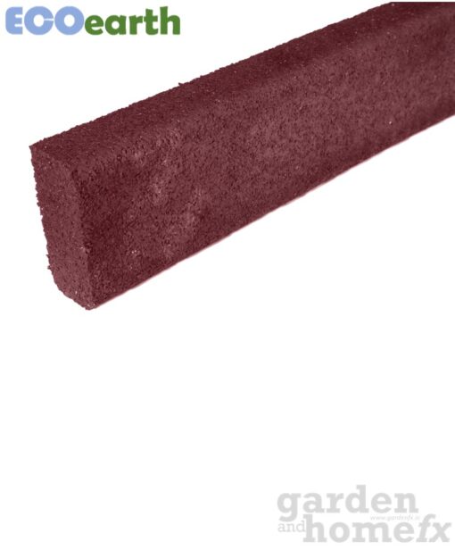 Red Recycled Rubber Kerb