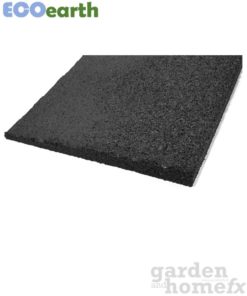 Black Recycled Rubber Ramp 35mm high, supplied from Ireland