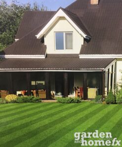 Artificial garden lawn grass stripe supplied in Ireland