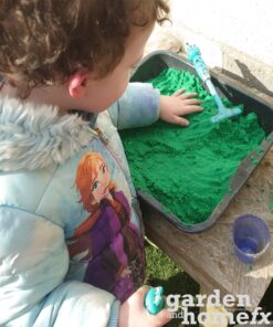Supplied from Dublin, our 15kg bags of Rockin Colour Art & Play sand offers vibrant coloured sand for kids.