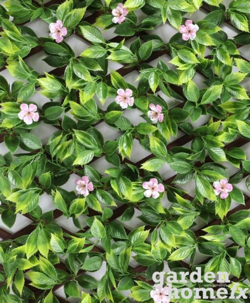 Wonderwall Artificial Hedge on PVC expanding trellis
