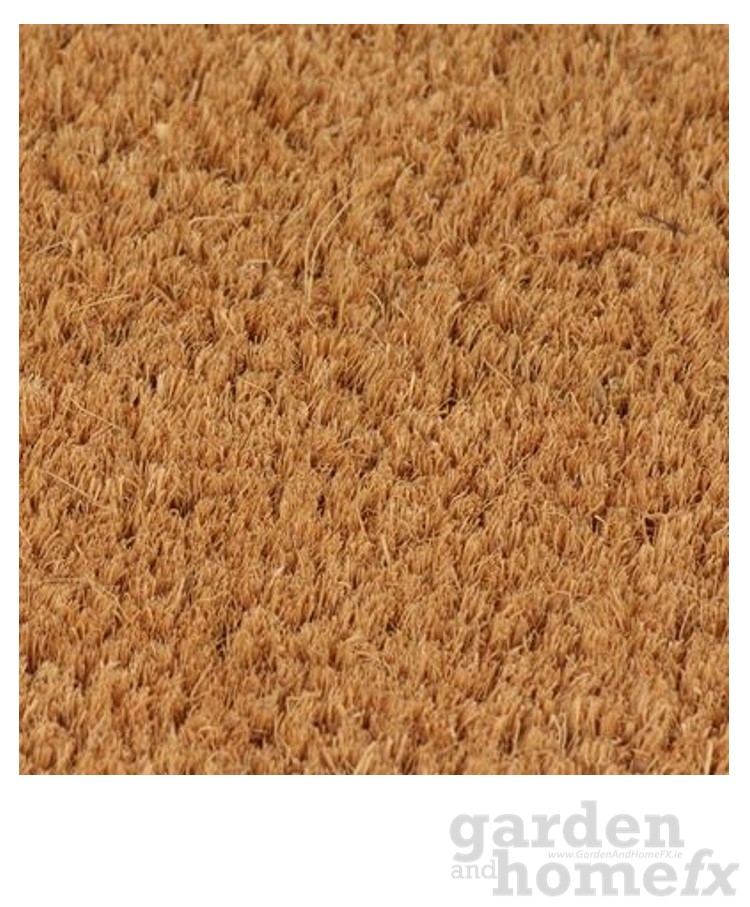 Biodegradable Coir entrance matting, supplied from Ireland.