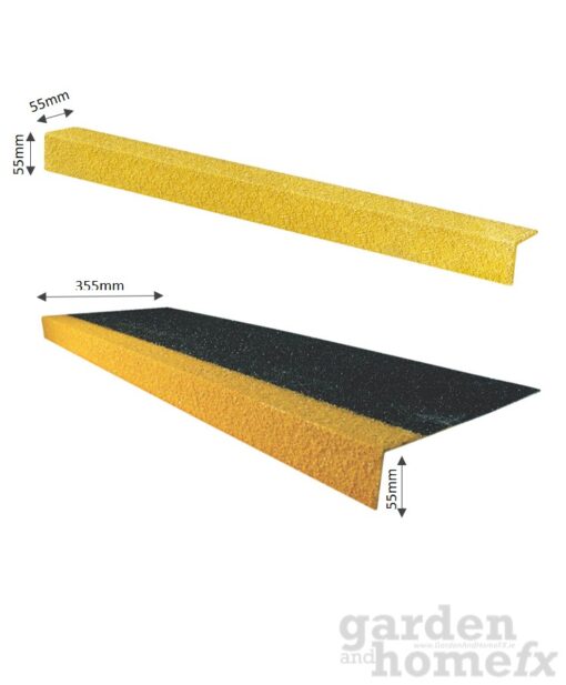 Supplied from Ireland, grp fibreglass antislip stairthread to any ral colour
