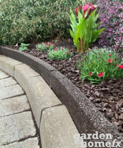 Recycled rubber garden lawn edging stocked in Dublin, made in Ireland