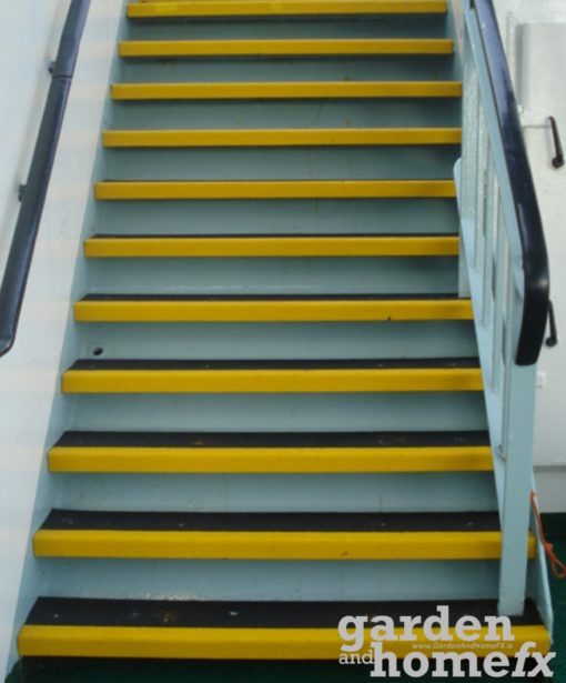 antislip coloured grp fibreglass stair thread step, supplied in Ireland