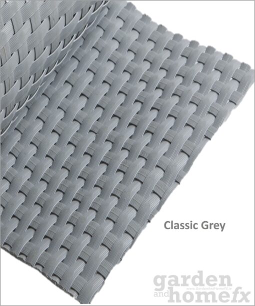 GreenFX Recycled PVC Poly-Rattan balcony screening, stocked in Dublin www.gardenandhomefx.ie
