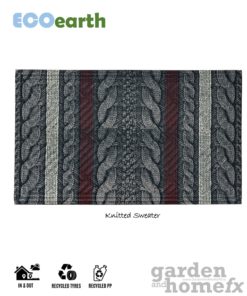 Ecotrend recycled car tyre door mats made by Multy Home Europe