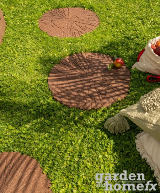 "Eco Way" Recycled Rubber Stepping Stone supppied in Ireland