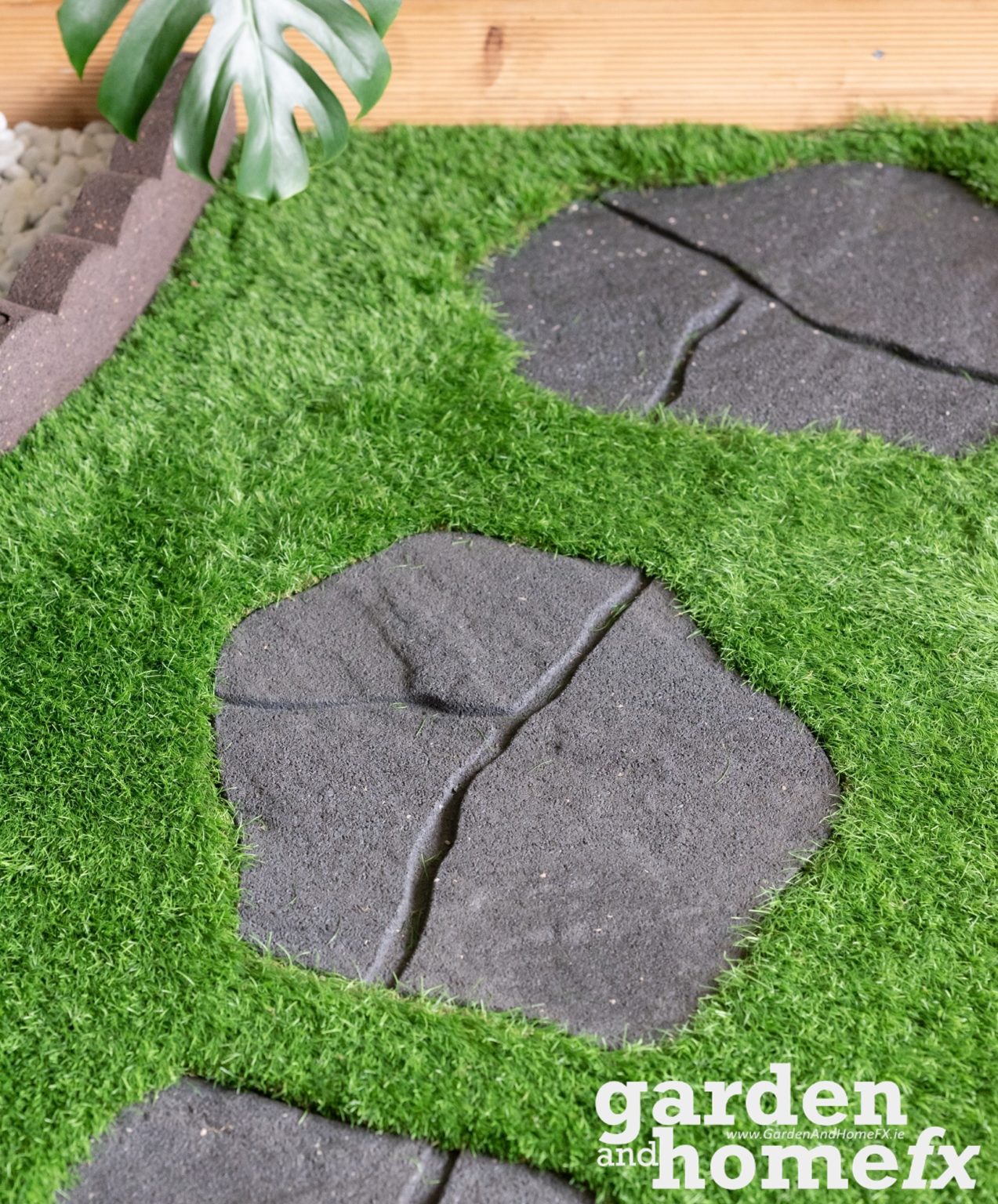 Recycled Rubber Stepping Stones - Walkway - Garden and Home FX