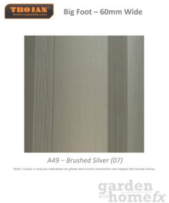 Trojan Peel & Stick Self-adhesive Floor Trim Profiles. Supplied in Ireland www.GardenAndHomeFX.ie