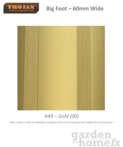 Trojan Peel & Stick Self-adhesive Floor Trim Profiles. Supplied in Ireland www.GardenAndHomeFX.ie