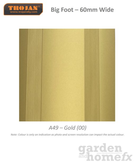 Trojan Peel & Stick Self-adhesive Floor Trim Profiles. Supplied in Ireland www.GardenAndHomeFX.ie