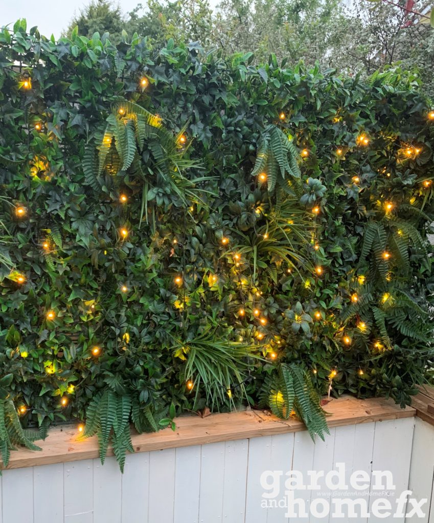 Artificial Hedge - Living Wall Colour - 1m x 1m - Garden and Home FX