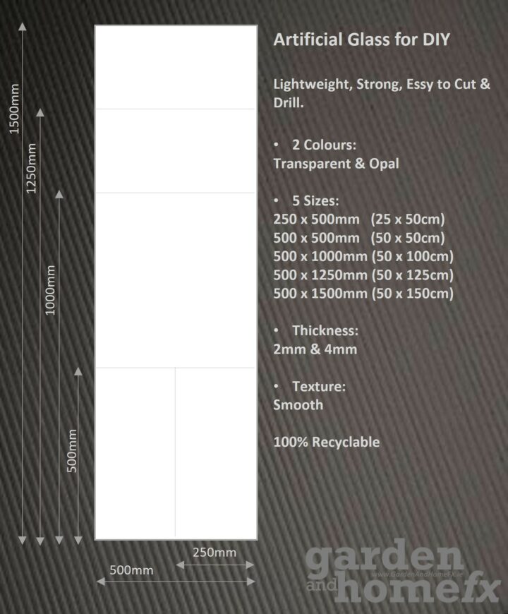 Tekni Glass - Clear Polystyrene Sheets - Image 3